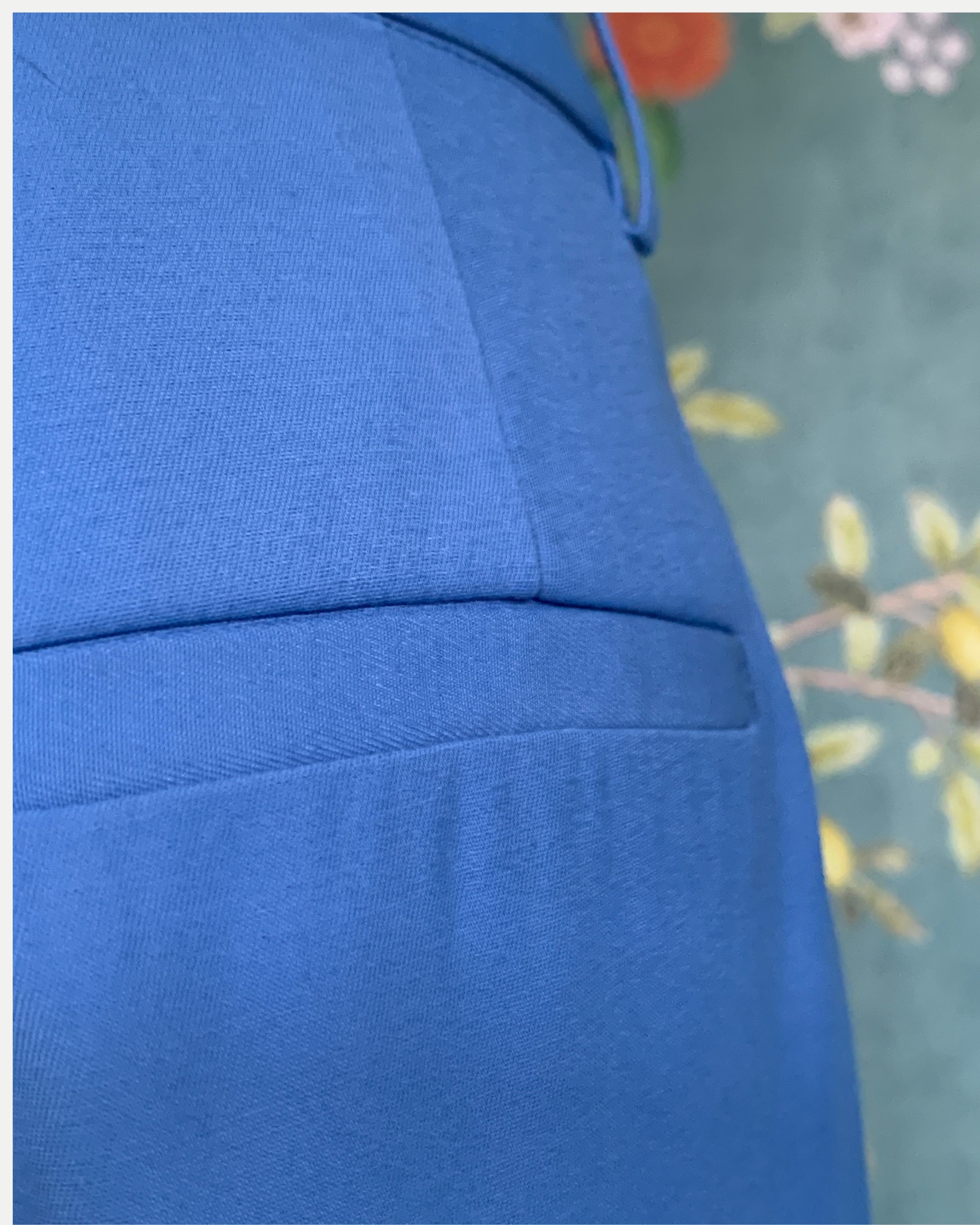 Blankytně viskózové kalhoty